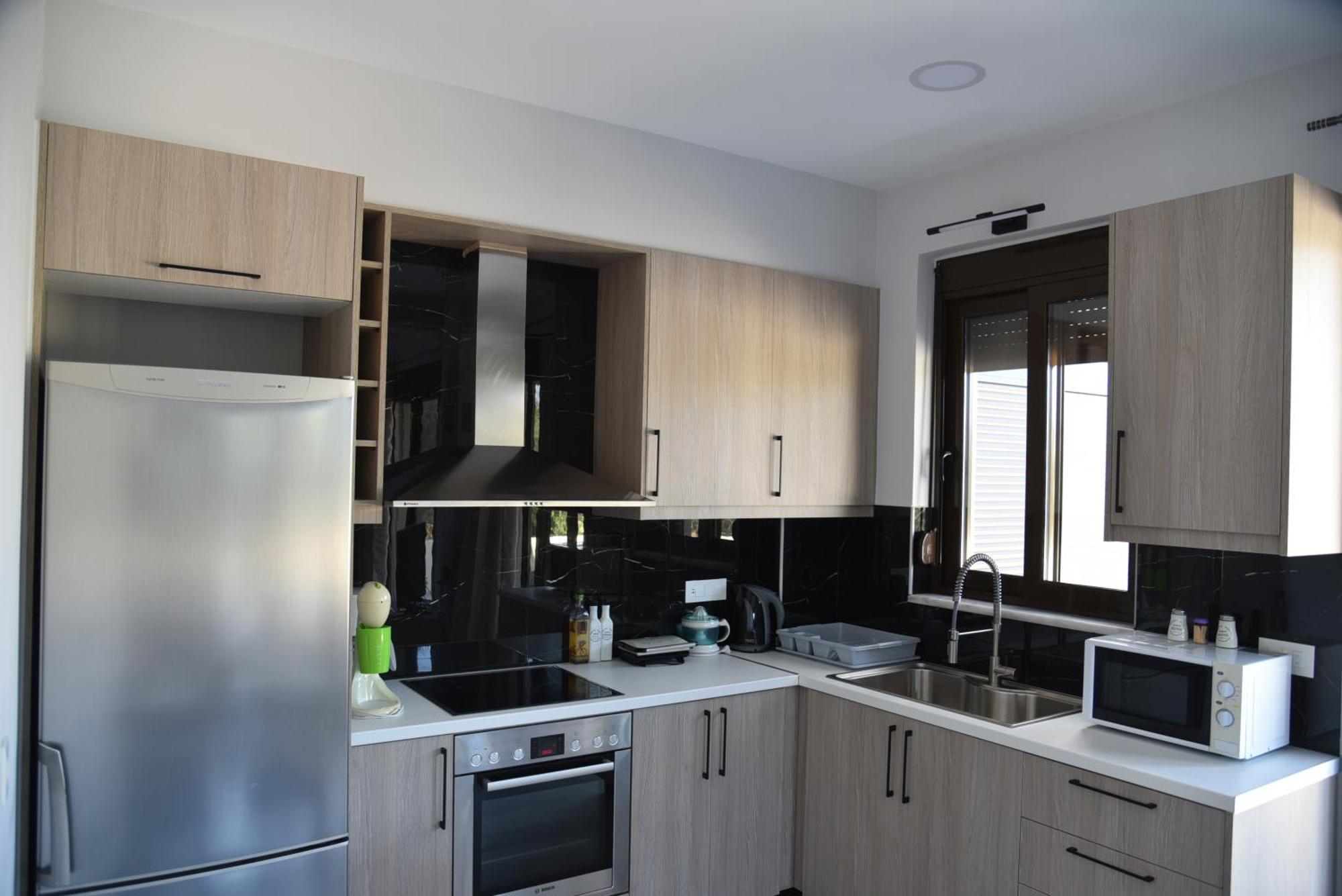 Pirgos Deluxe Apartment - Private Parking 키사모스 외부 사진