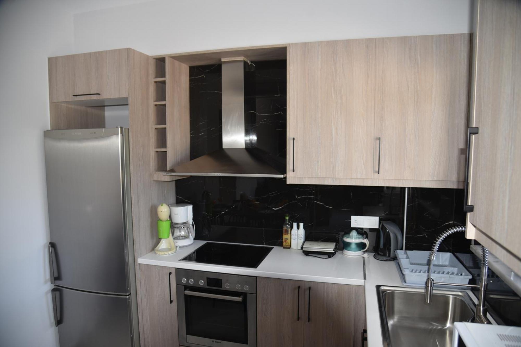 Pirgos Deluxe Apartment - Private Parking 키사모스 외부 사진