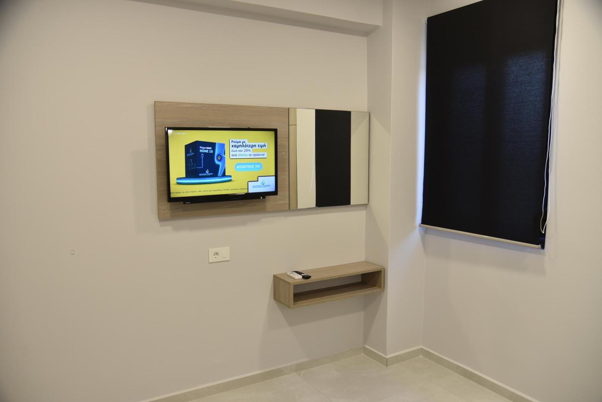 Pirgos Deluxe Apartment - Private Parking 키사모스 외부 사진